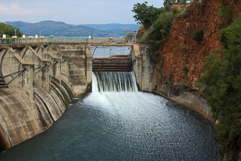 A dam