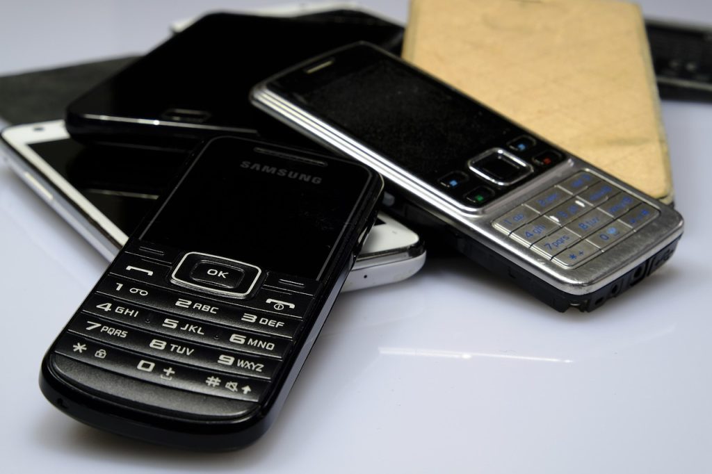 Old phones