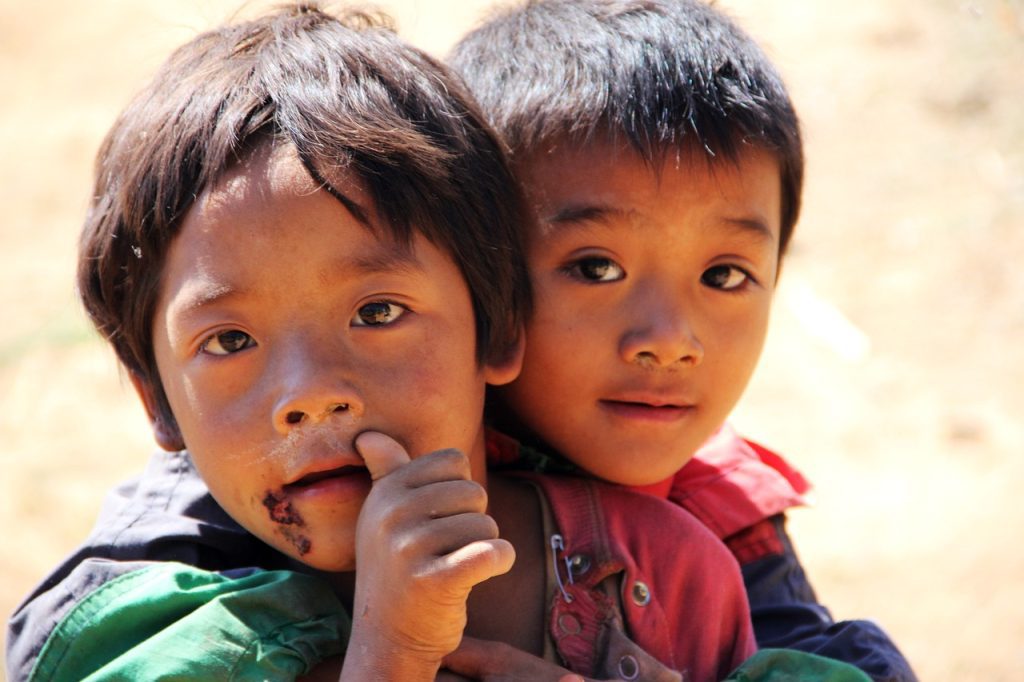 Refugee children